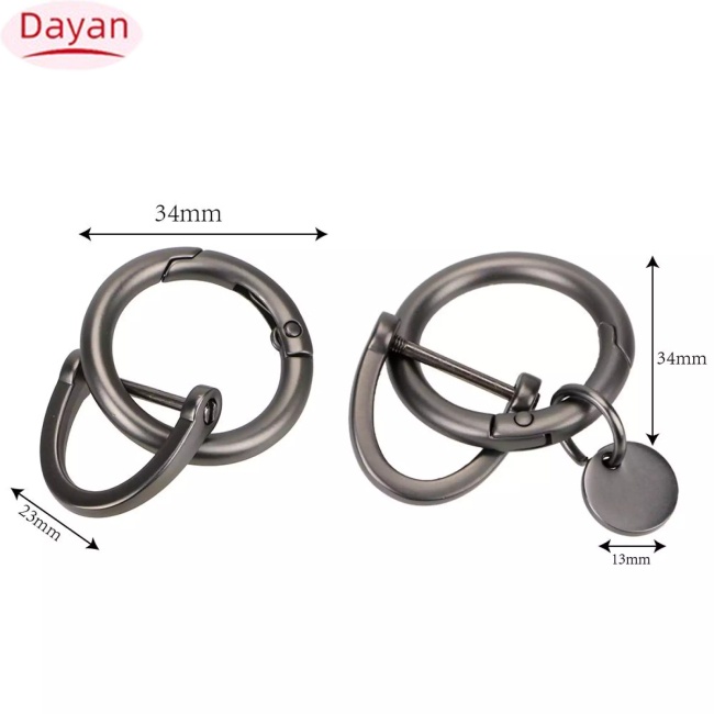 Móc Khóa Hợp Kim Kẽm Hình Móng Ngựa Độc Đáo