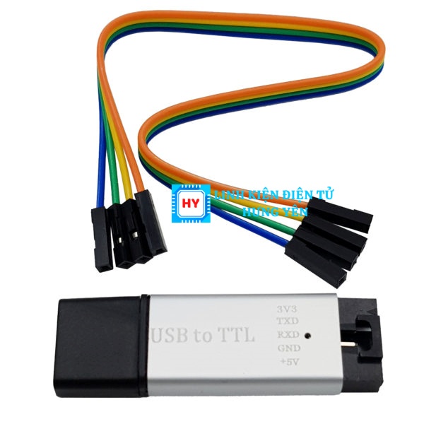 (GIÁ SỈ) Module Chuyển Đổi CP2102 USB Sang TTL UART Vỏ Nhôm
