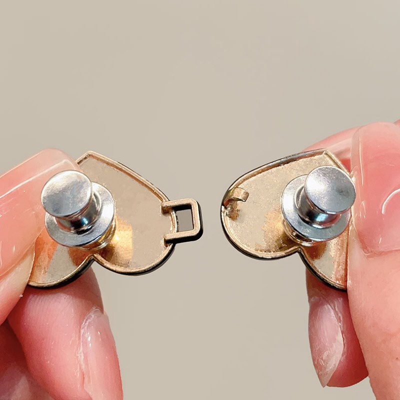 Thắt Lưng Khóa Hợp Kim Tình Yêu Với Nút Giảm Eo Và Quần Jean Liền Mạch