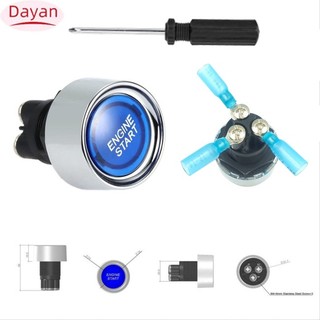 Công tắc khởi động 50a12v Nút khởi động trên ô tô Stater Nút nhấn khởi động một phím Công tắc đèn Công tắc khởi động đẩy Công tắc đánh lửa khởi động