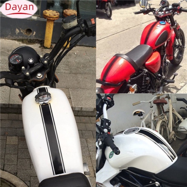 Decal DáN Trang Trí ChốNg NướC Cho Xe Hơi / Xe MáY 50x4.5cm