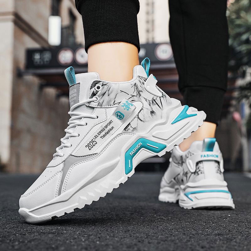 SHANMUSENLIN☘️Mkwq Giày Thể Thao Chạy Bộ Thời Trang Hàn Quốc Cho Nam