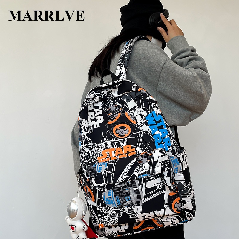 MARRLVE Balo vải oxford nam nhiều màu Cỡ Lớn Balo Thời Trang 2023 NEW K96T41J 35Z230828