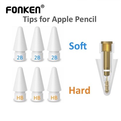 Flyken Đầu Bút Chì 1st / 2nd generation 2b / hb Cho Ipad ip stylus