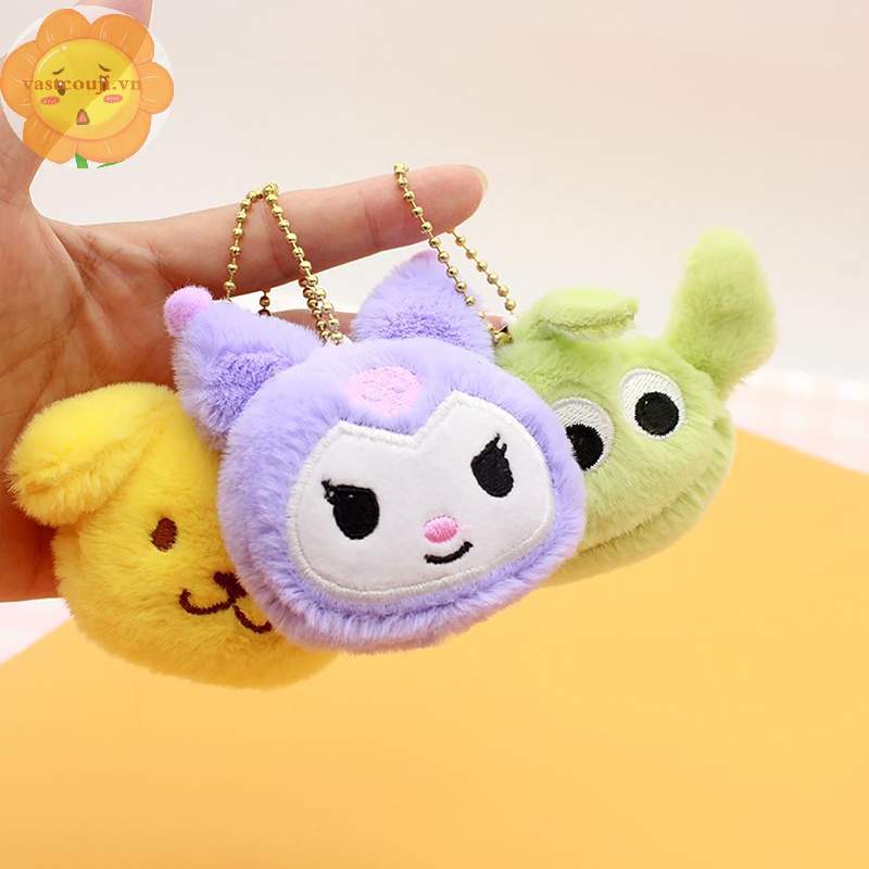 SANRIO Vastji Móc Khóa Hình Búp Bê Nhồi Bông kuromi cinnamoroll Đáng Yêu vn