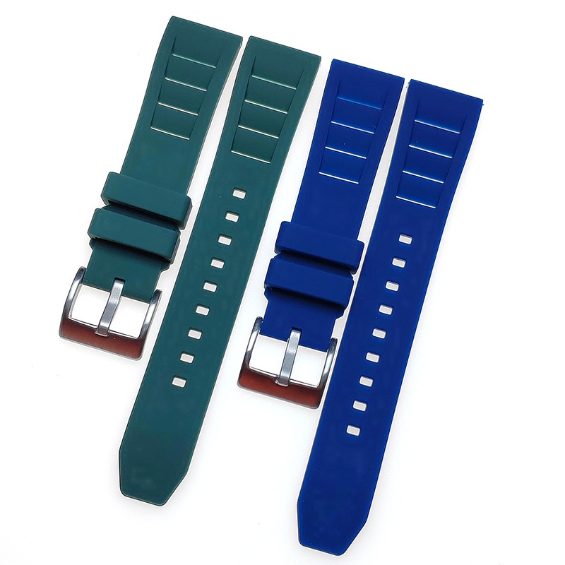 Dây Đeo silicone 20mm 22mm Chất Lượng Cao Cho Đồng Hồ Thể Thao seiko