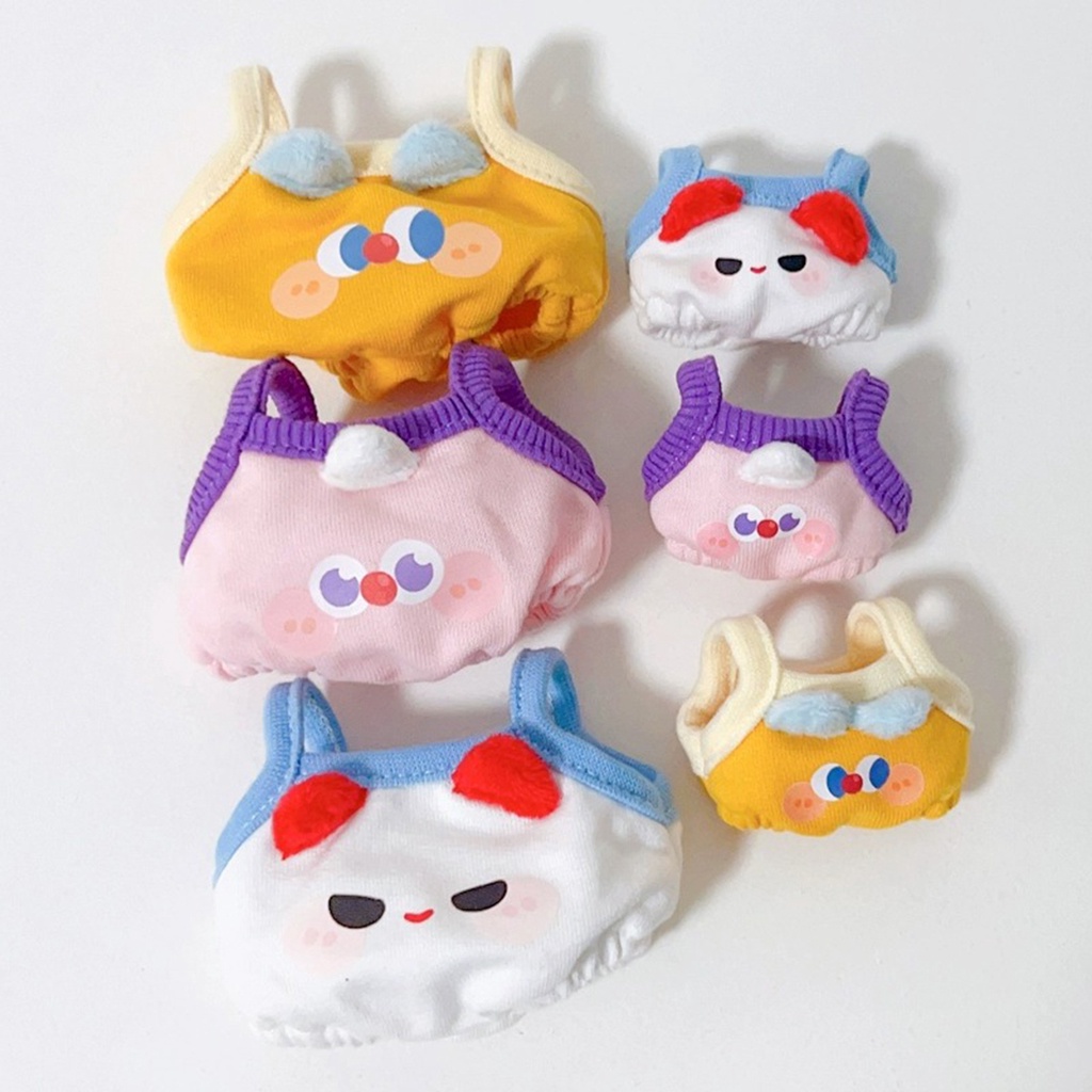 Móc Khóa Búp Bê Nhồi Bông Dài 10cm Dễ Thương