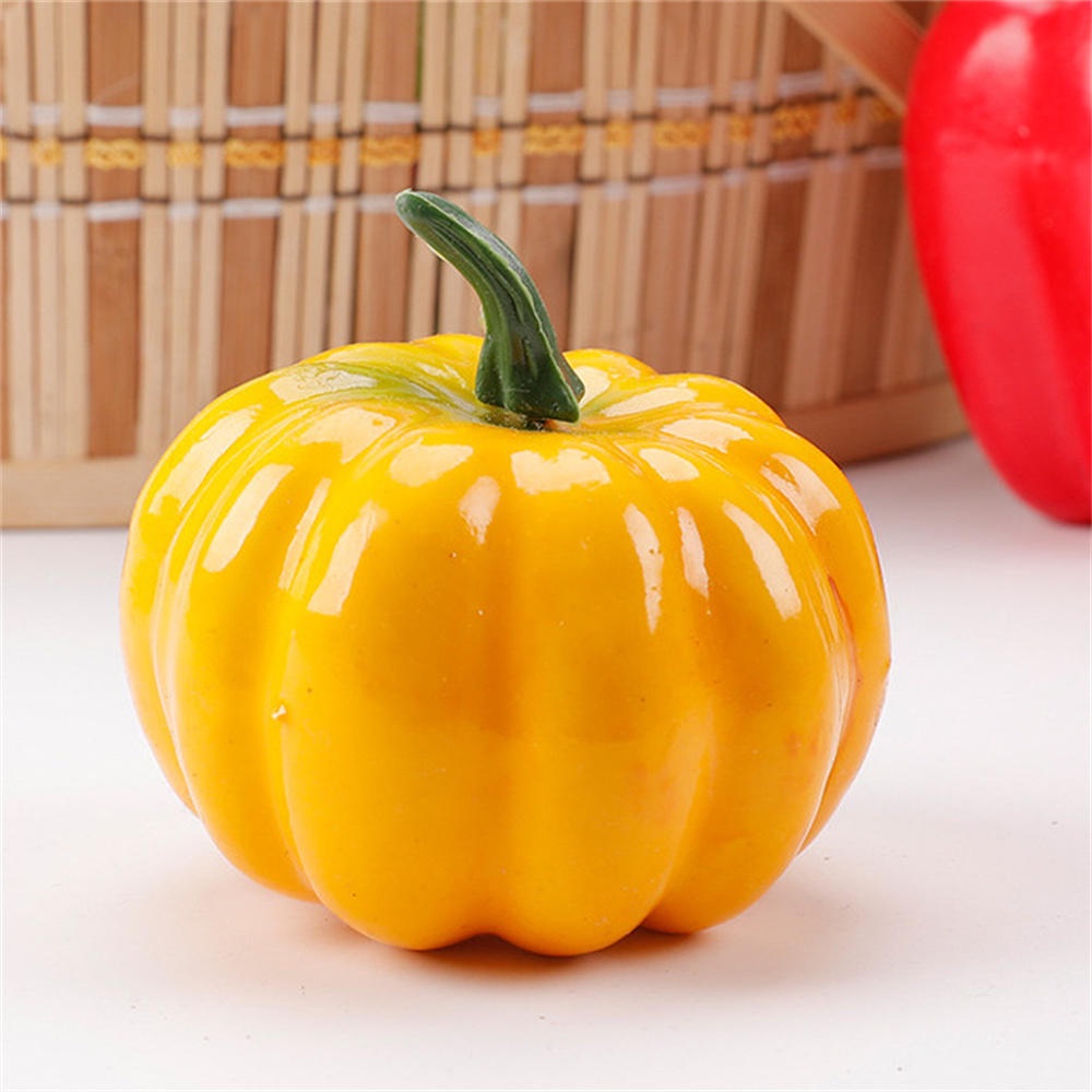 Bí Ngô Giả mini Trang Trí halloween