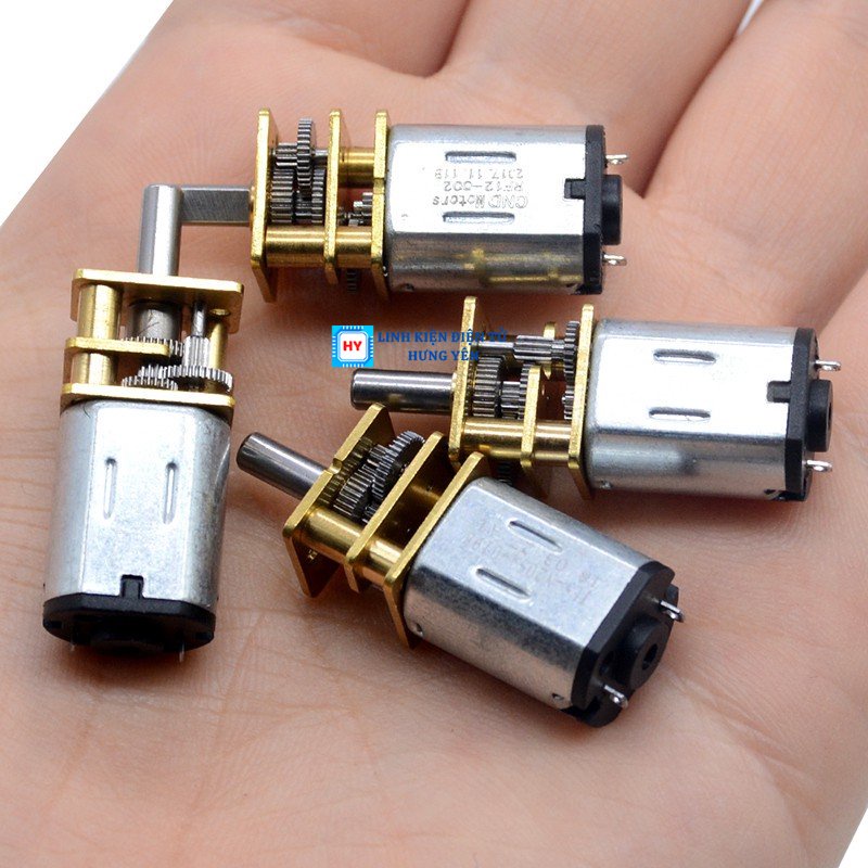 Động Cơ Giảm Tốc Bánh Răng Micro Ga12-N20 3V/6V/12V