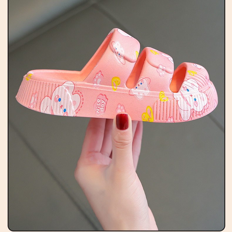 Dép Đi Trong Nhà Chống Trượt Hình Thỏ Dễ Thương Cho Bé Gái