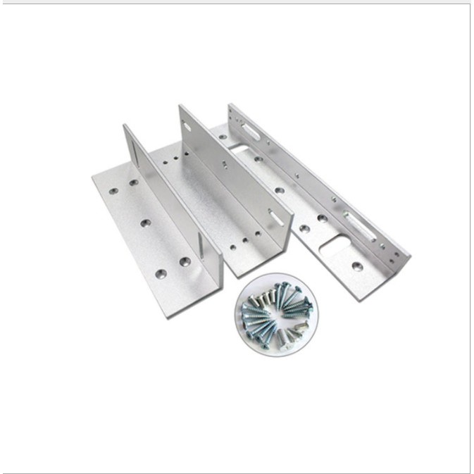 Bộ Gá ZL, Bát ZL Cho Khóa Điện Từ, Khóa Từ, Khóa Nam Châm 12V Lực Hút 280kg