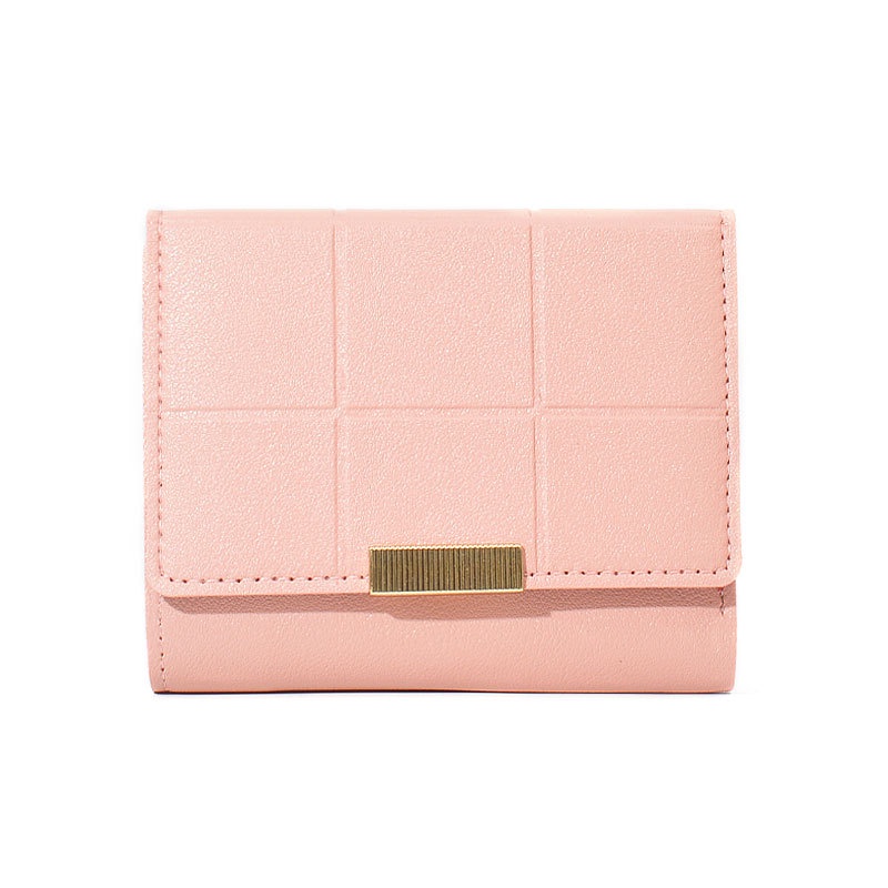 Guangluo Mới Ví Dài Màu Trơn Đa Năng Thời Trang Cho Nữ