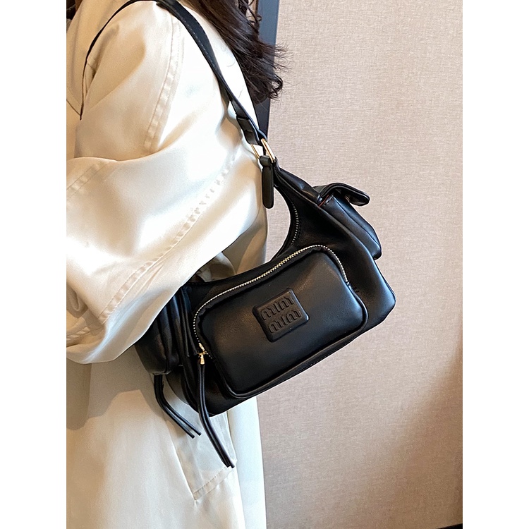 Niche Túi Đeo Chéo Hình Vuông Nhỏ Màu Bạc Thời Trang Độc Đáo