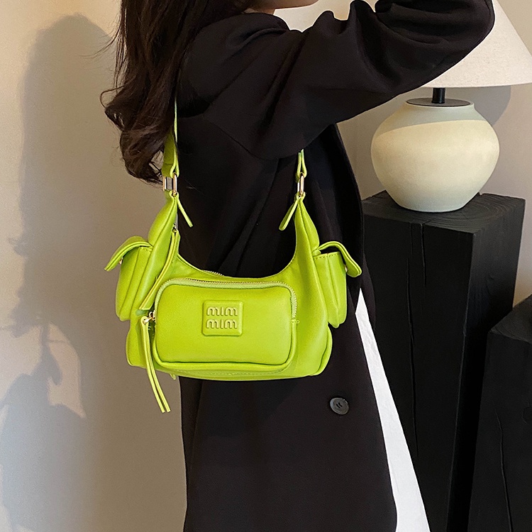 Niche Túi Đeo Chéo Hình Vuông Nhỏ Màu Bạc Thời Trang Độc Đáo