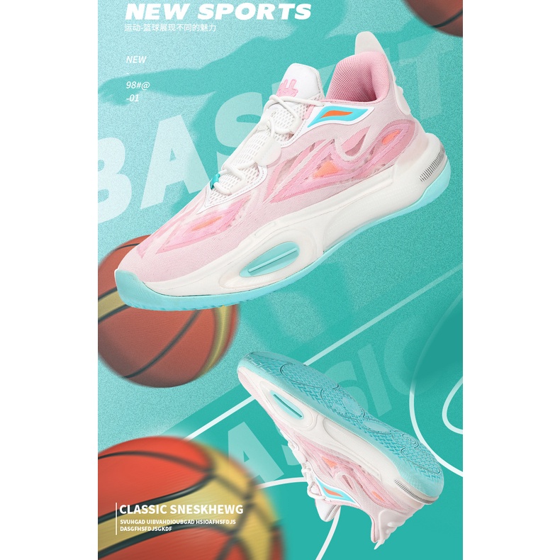 Giày Thể Thao Bóng Rổ Thoáng Khí Cao Cấp Cho Nam