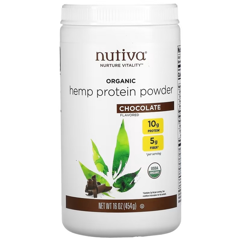 Protein bột gai d.ầ.u hữu cơ Nutiva Organic Hem.p Protein 454g