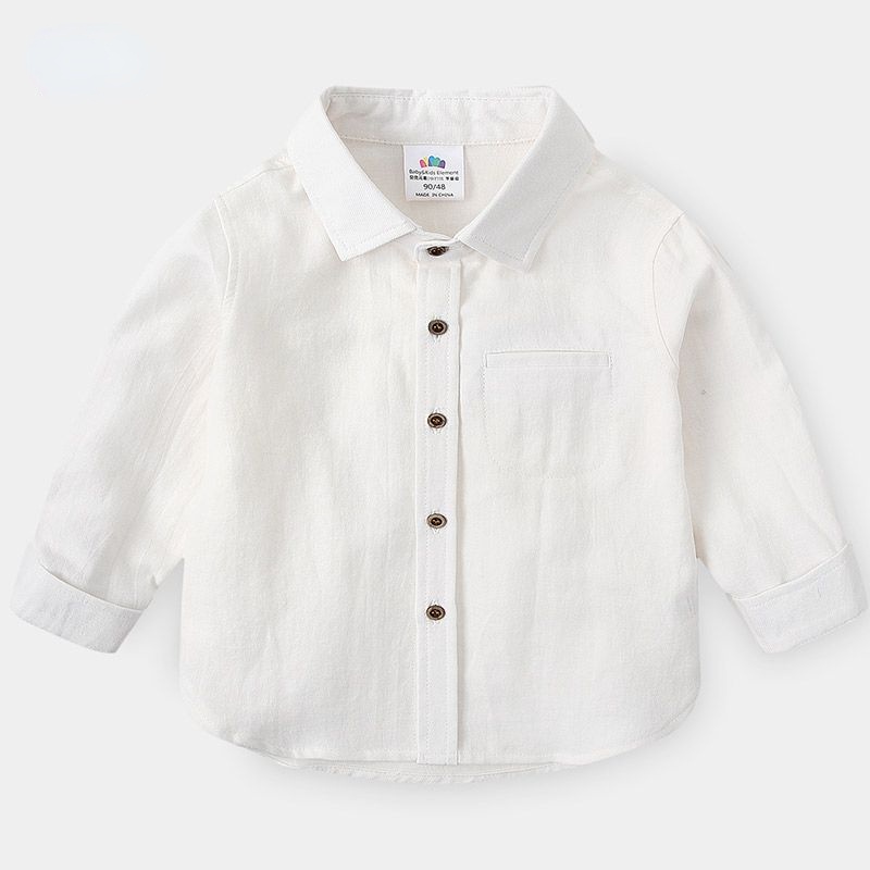 Áo Sơ Mi Dài Tay Thiết Kế Mới Thời Trang Mùa Thu Đông Dành Cho Bé Trai