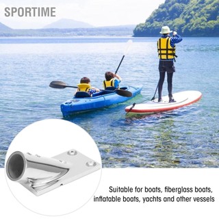 Sportime 30° Mềm Thuyền Hình Chữ Nhật Đế Tay vịn bằng thép không gỉ Lắp phần cứng Phụ kiện sàn tàu