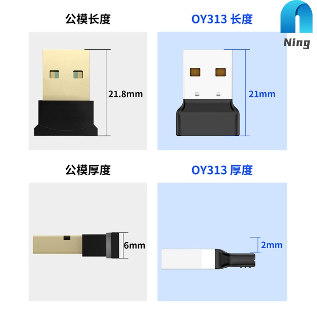 Usb Nhận Tín Hiệu bluetooth 5.3 Cho Máy Tính Bàn laptop