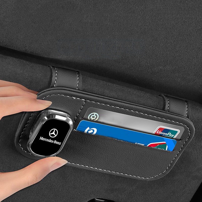 Kẹp Giữ Thẻ Xe Hơi mercedes benz glk gl ml gla e300l e260l c180l c200l c260l