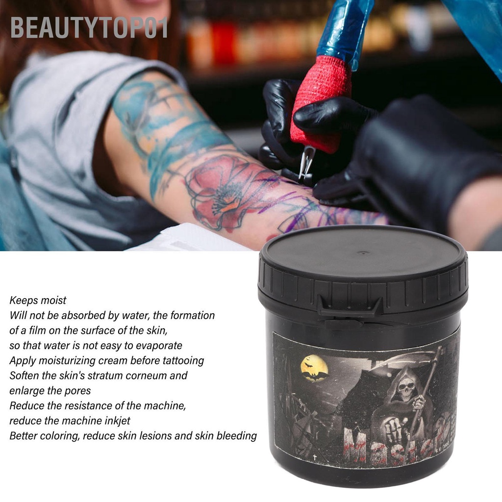 BeautyTop01 Kem dưỡng sau hình xăm ẩm nhẹ nhàng an toàn sửa chữa 12.3oz