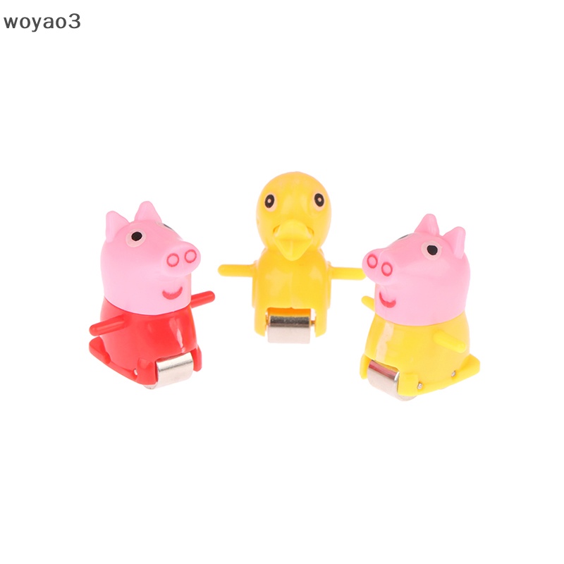 Bộ Đồ Chơi Đường Ray Xe Lửa / Heo Hoạt Hình / Heo / Vịt Leo Cầu Thang woyao3