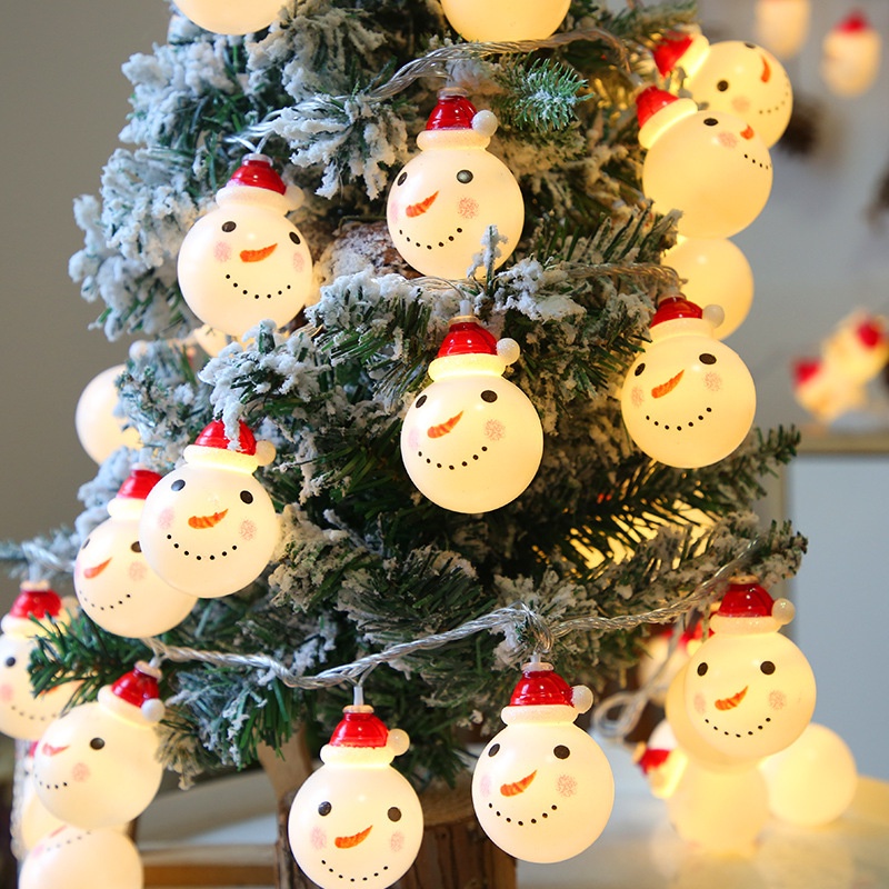 Dây Đèn Led Nhiều Màu Sắc Dùng Trang Trí Giáng Sinh diy
