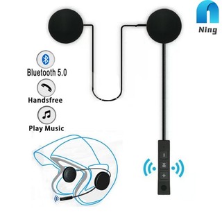 Ning Tai Nghe bluetooth Không Dây Gắn Mũ Bảo Hiểm Xe Máy Chống Nhiễm Trùng Rảnh Tay