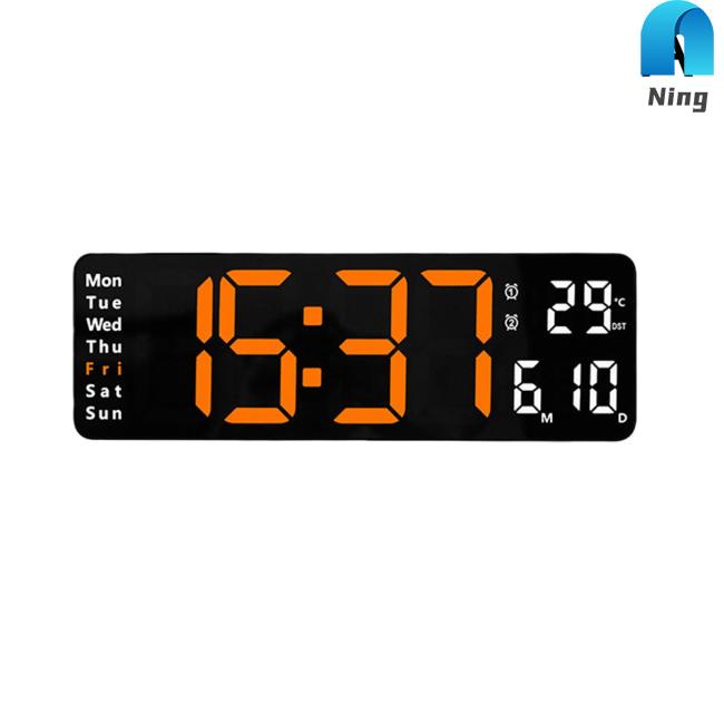 Đồng Hồ Kỹ Thuật Số led 13 inch Treo Tường Đa Năng Có Thể Đo Nhiệt Độ