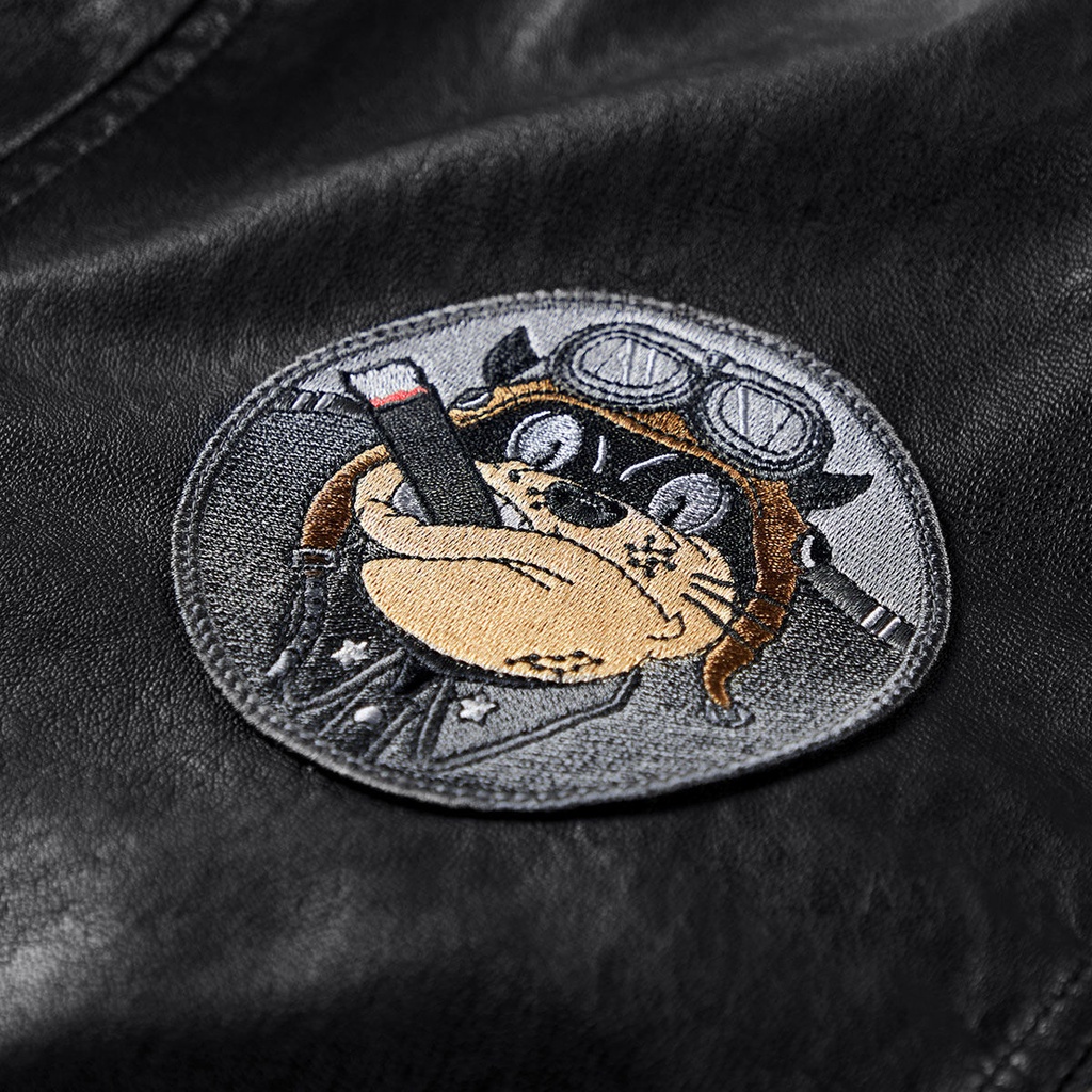 Áo Khoác bomber Da pu Dáng Rộng Phong Cách Hip Hop Mỹ Cá Tính Dành Cho Nam Nữ