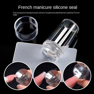 Con Dấu Silicon Trong Suốt Dạng Nhấn In Trang Trí Móng Tay diy