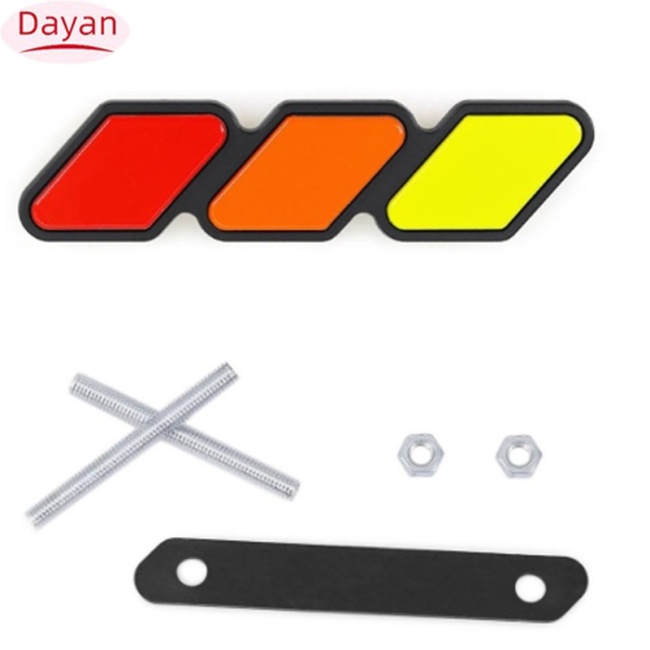 Nhãn Dán Trang Trí Xe Hơi / Xe Tải Họa Tiết Lưới Tản Nhiệt 3 Màu Sắc