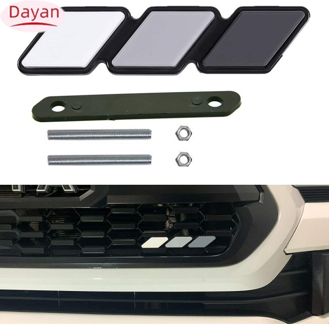 Nhãn Dán Trang Trí Xe Hơi / Xe Tải Họa Tiết Lưới Tản Nhiệt 3 Màu Sắc