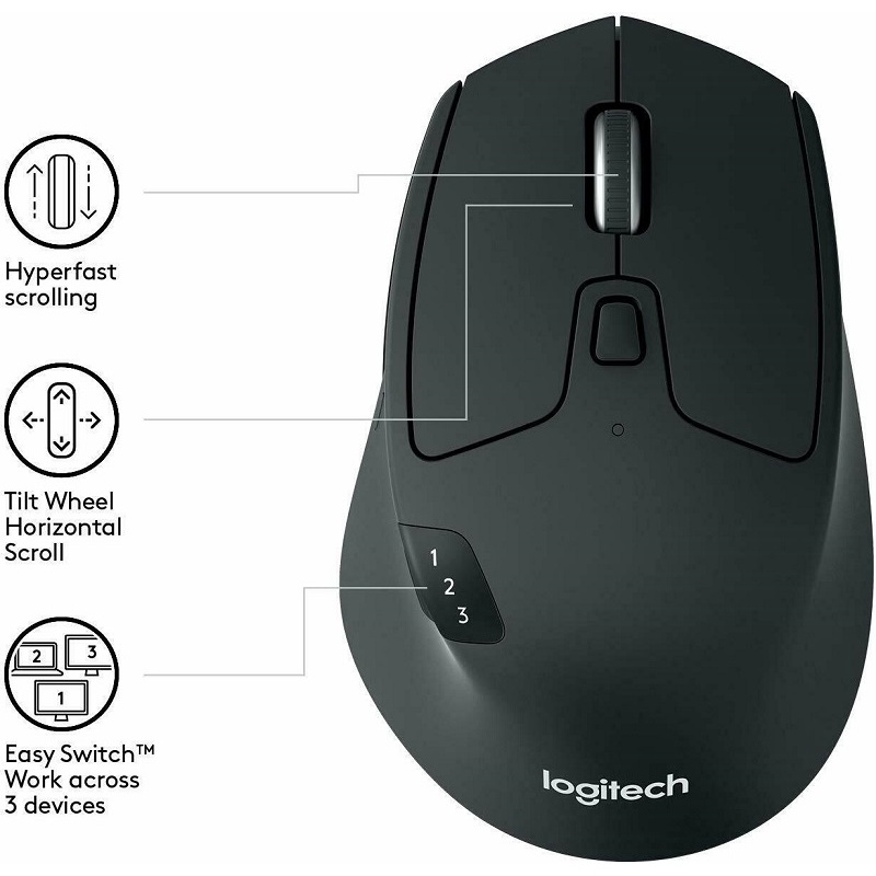 Chuột không dây logitech m720 triathlon