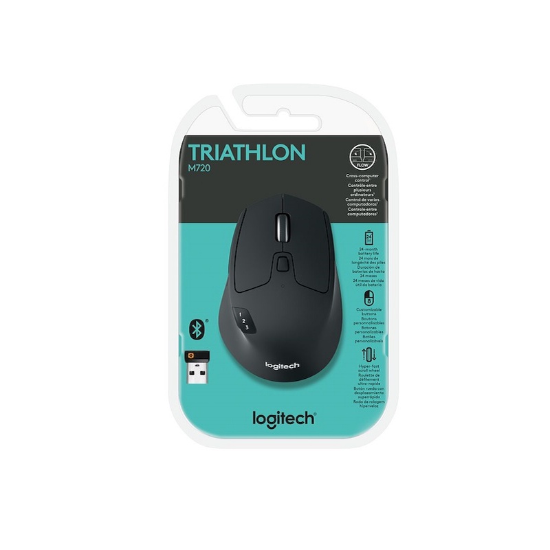 Chuột không dây logitech m720 triathlon
