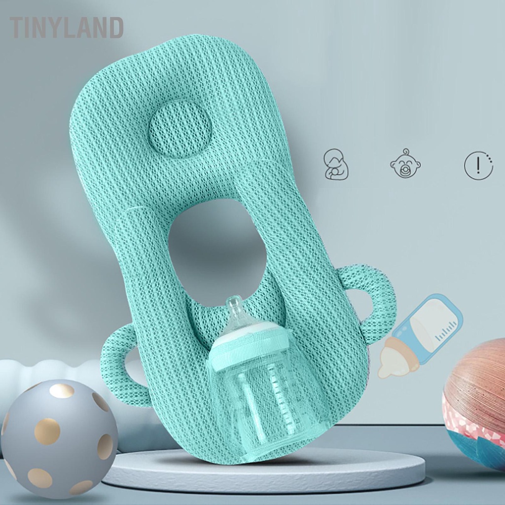 TinyLand Bé Tự Ăn Đệm Đa Năng Thoáng Khí Sợi Tái Chế Cho Con Bú Gối Bình Đựng cmman