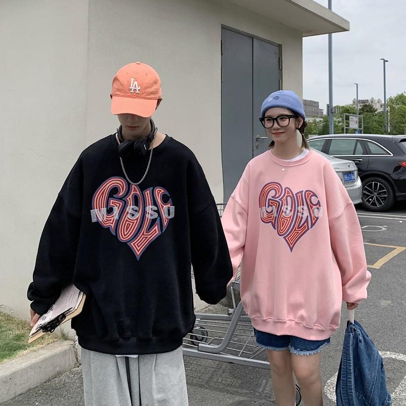 Áo Sweater Tay Dài oversize Cho Cặp Đôi (40-150kg)