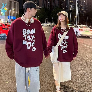Áo Sweater Tay Dài oversize Cho Cặp Đôi