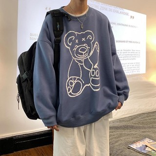 Áo Sweater Tay Dài oversize Cho Cặp Đôi (40-150kg)