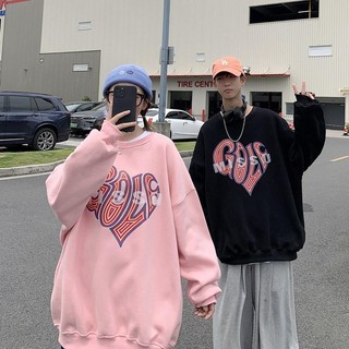 Áo Sweater Tay Dài oversize Cho Cặp Đôi (40-150kg)