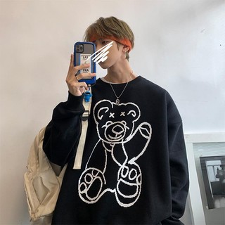 Áo Sweater Tay Dài oversize Cho Cặp Đôi (40-150kg)