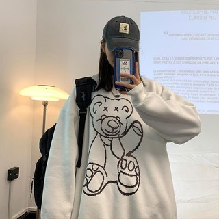 Áo Sweater Tay Dài oversize Cho Cặp Đôi (40-150kg)