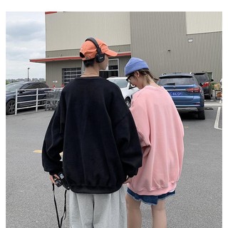 Áo Sweater Tay Dài oversize Cho Cặp Đôi (40-150kg)