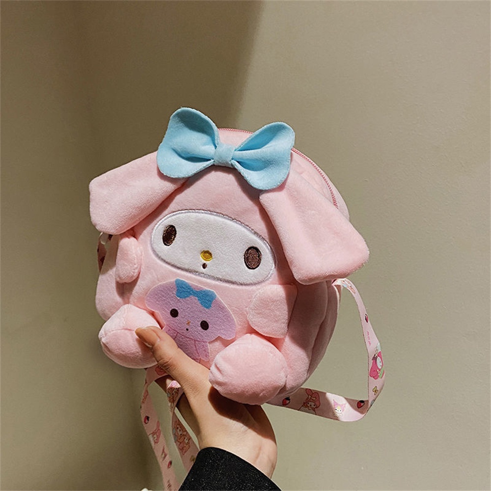 Mới Balo Đi Học mini Hình cinnamoroll Nhồi Bông Dễ Thương Cho Bé