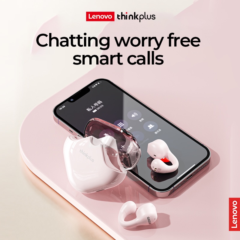 Tai Nghe Nhét Tai Bluetooth 5.3 Không Dây Lenovo XT61 Chống Nước IPX7 Cho IPhone Xiaomi Điện Thoại