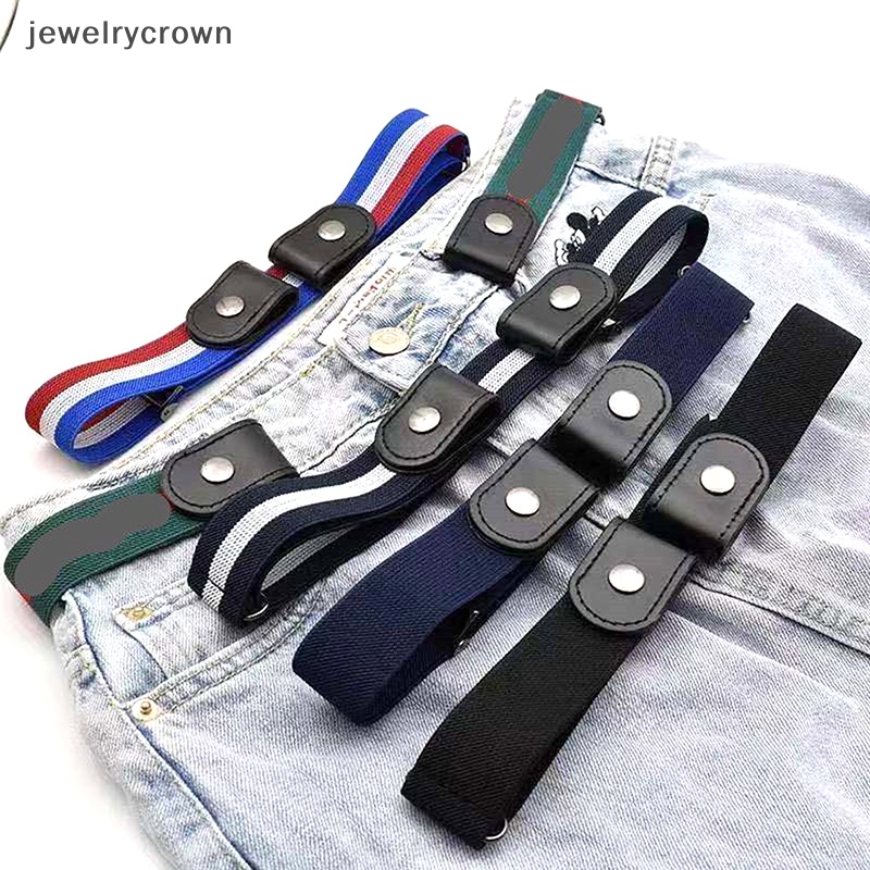 Thắt Lưng Không Khóa Co Giãn Không Đường May Cho Nam Nữ