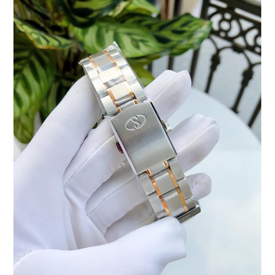 Đồng hồ Nam Orient Star cơ tự động, kính shapphire, dây thép không gỉ SDK05001W0 mipecclock