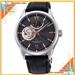 Đồng hồ Nam Orient Star cơ tự động, kính shapphire, dây da RE-AT0007N00B mipecclock