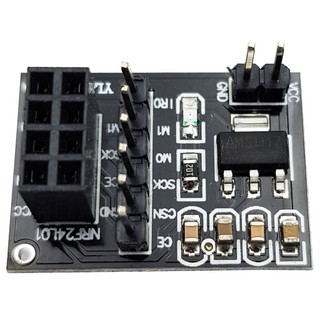 Đế ra chân nrf24l01 có ic ổn áp - module nguồn 3.3v nrf24l01 8pin