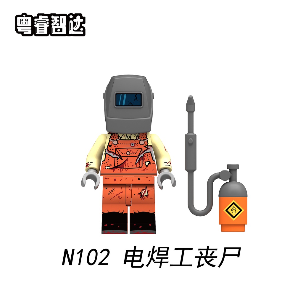 Lego Búp Bê zombie Đang Đi Bộ Ngộ Nghĩnh